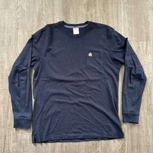 NWOT Large Navy Long Sleeve Cotton T-Shirt- Size Large